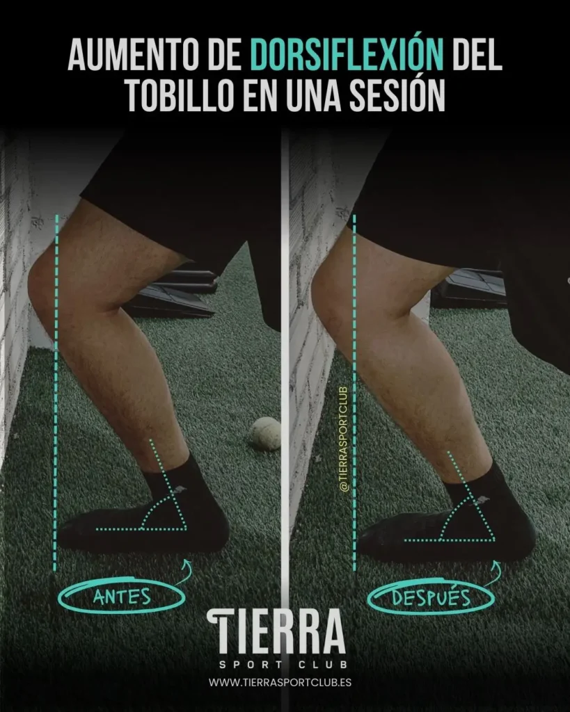 dorsiflexión del tobillo; pronación del pie; test dorsiflexión