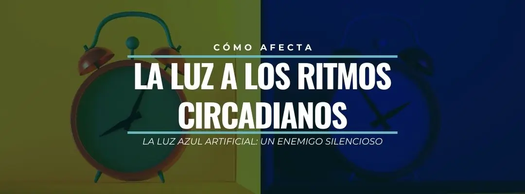 luz afecta al ritmo circadiano, luz azul, ritmos circadianos, melatonina, sueño