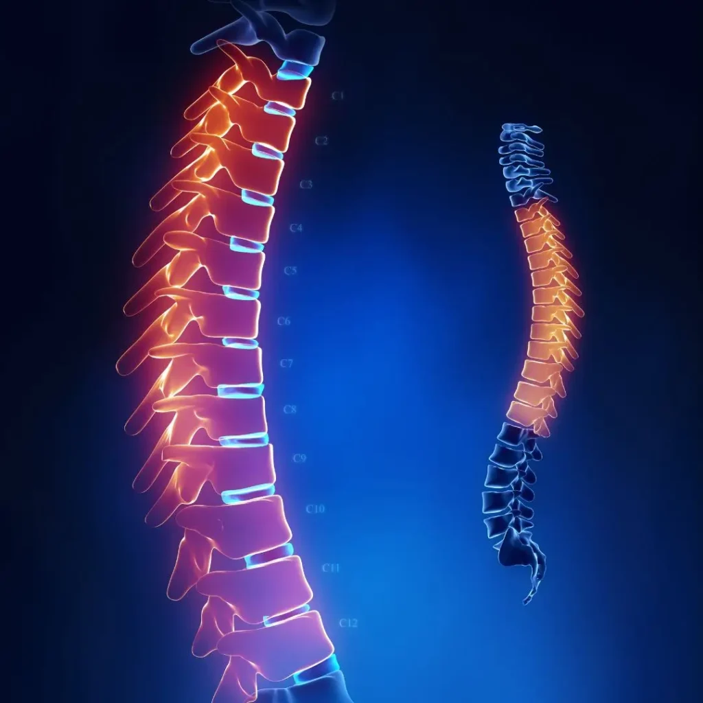 columna torácica; thoracic spine